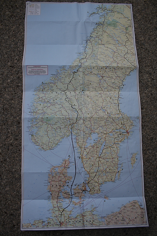 Karte Strecke