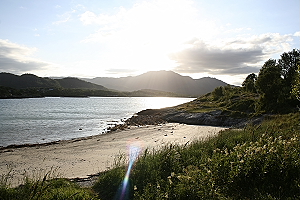 Strand auf der Halbinsel