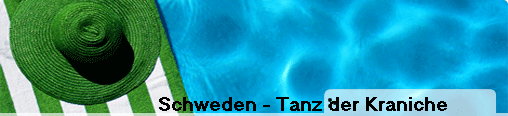 Schweden - Tanz der Kraniche